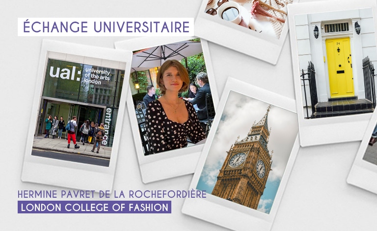 Visuel Hermine Pavret de la Rochefordière London College of Fashion EIML Paris