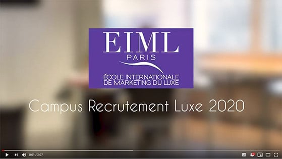 EIML Paris | Campus recrutement luxe 2020 EIML Paris | Campus recrutement luxe 2020