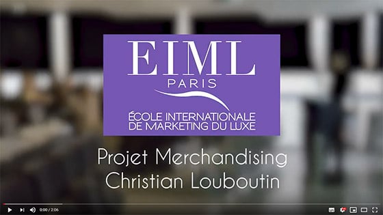 EIML Paris | Projet Merchandising Christian Louboutin